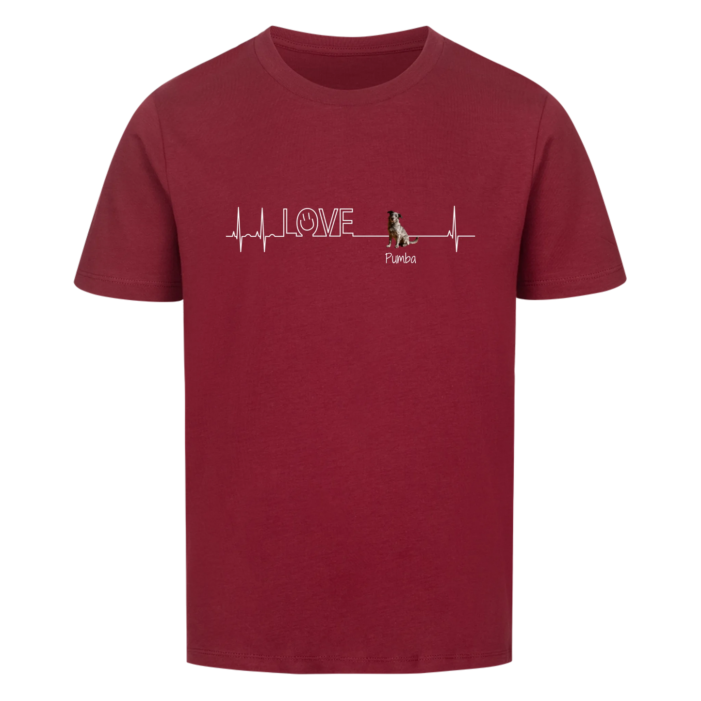 Personalisiertes T-Shirt - Herzschlag