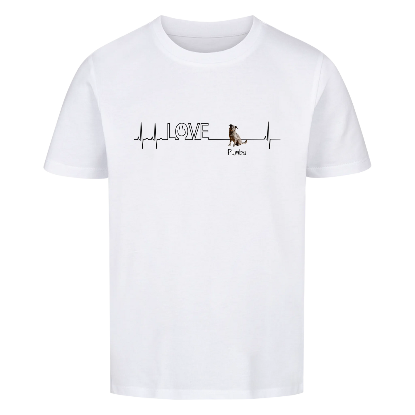 Personalisiertes T-Shirt - Herzschlag