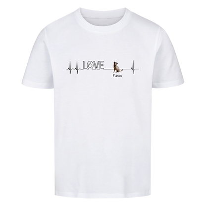 Personalisiertes T-Shirt - Herzschlag