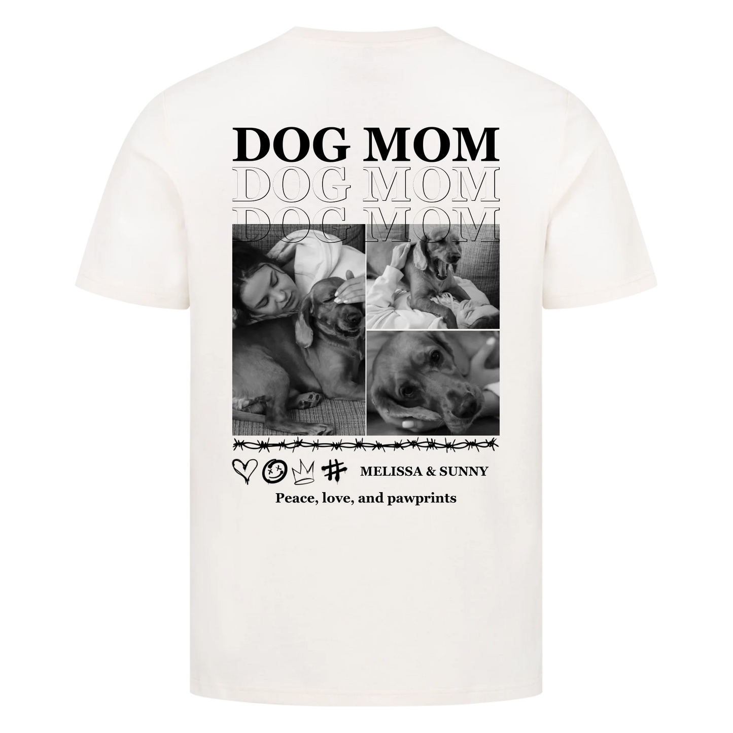 Personalisiertes T-Shirt - Mom/Dad V2
