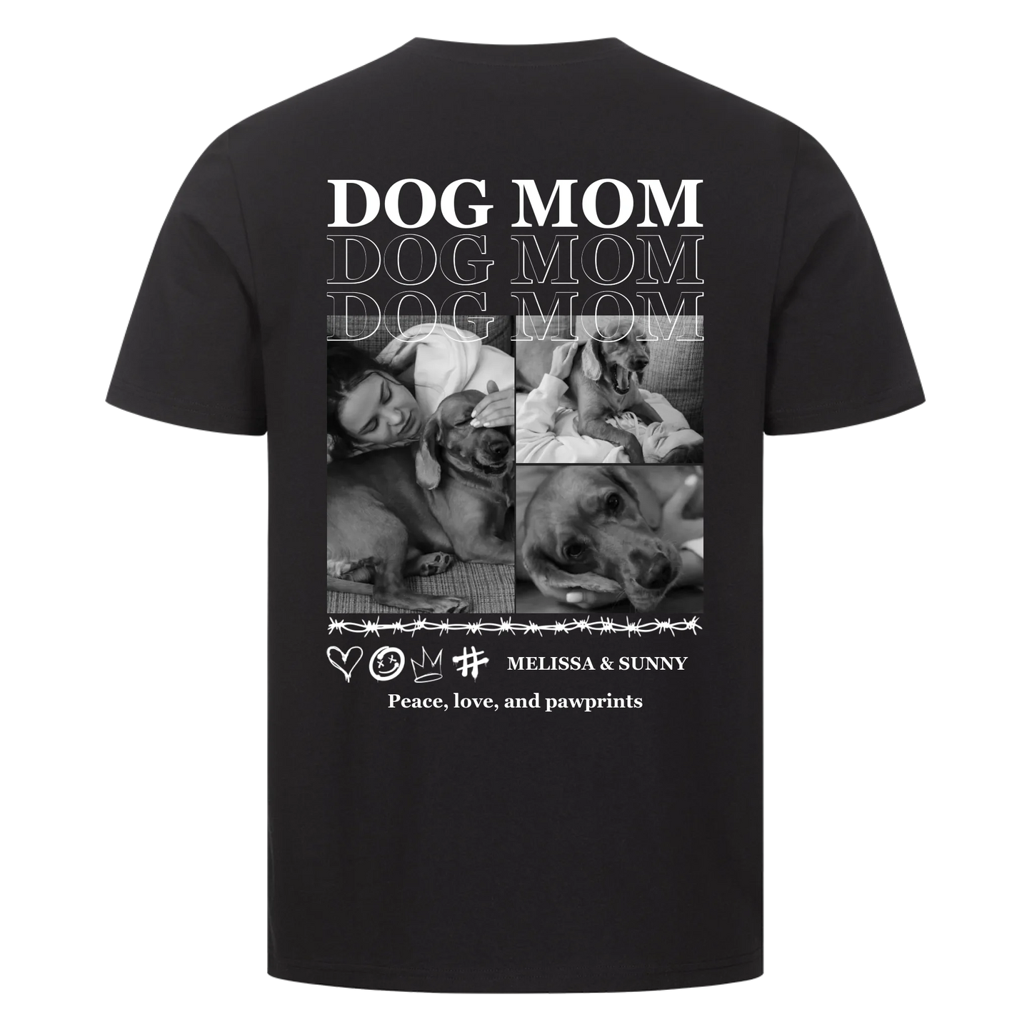 Personalisiertes T-Shirt - Mom/Dad V2