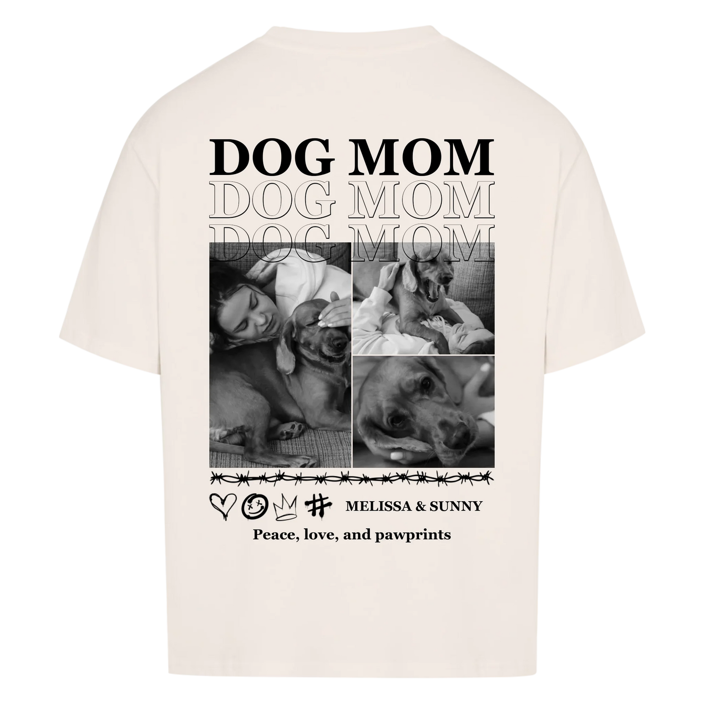 Personalisiertes T-Shirt - Mom/Dad V2
