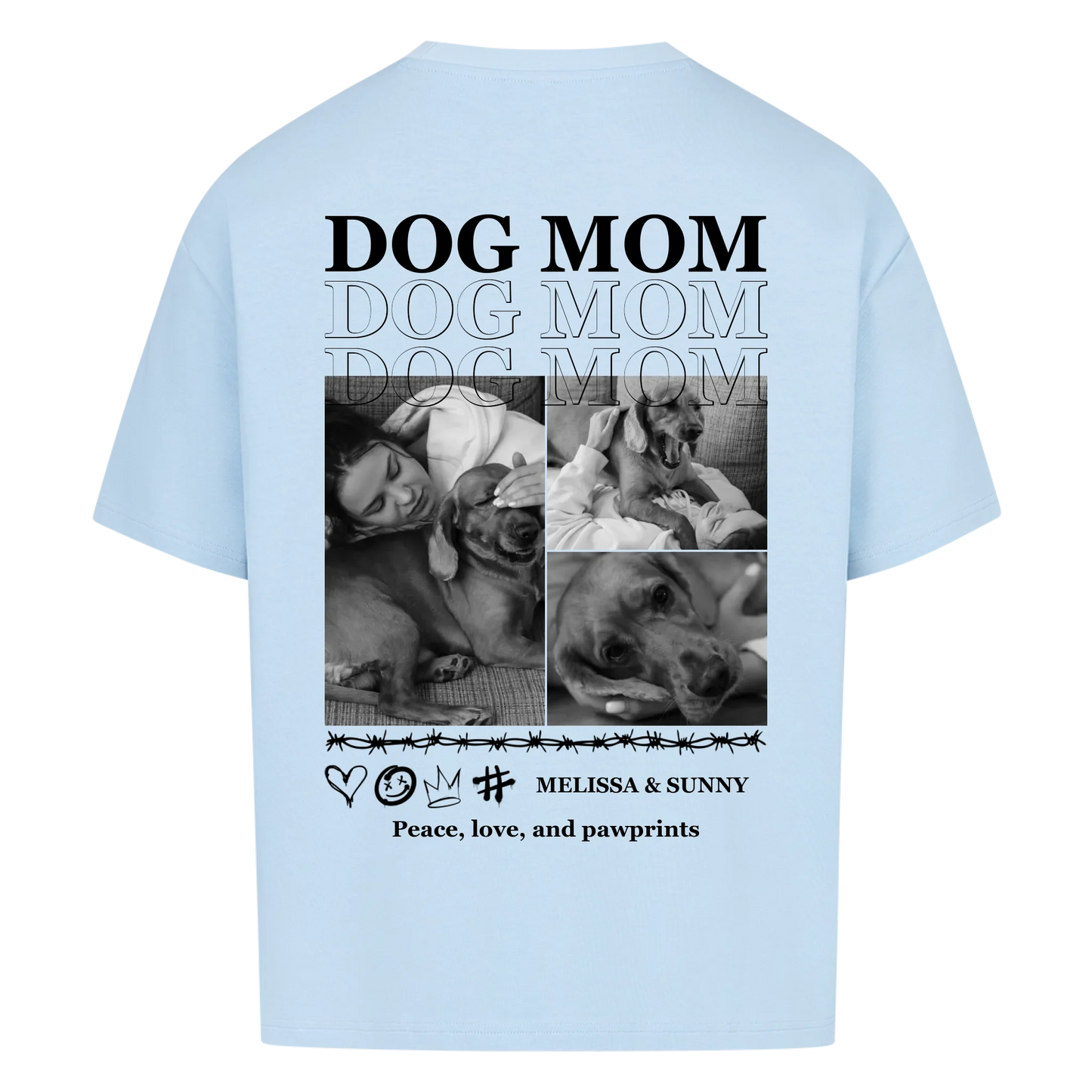 Personalisiertes T-Shirt - Mom/Dad V2