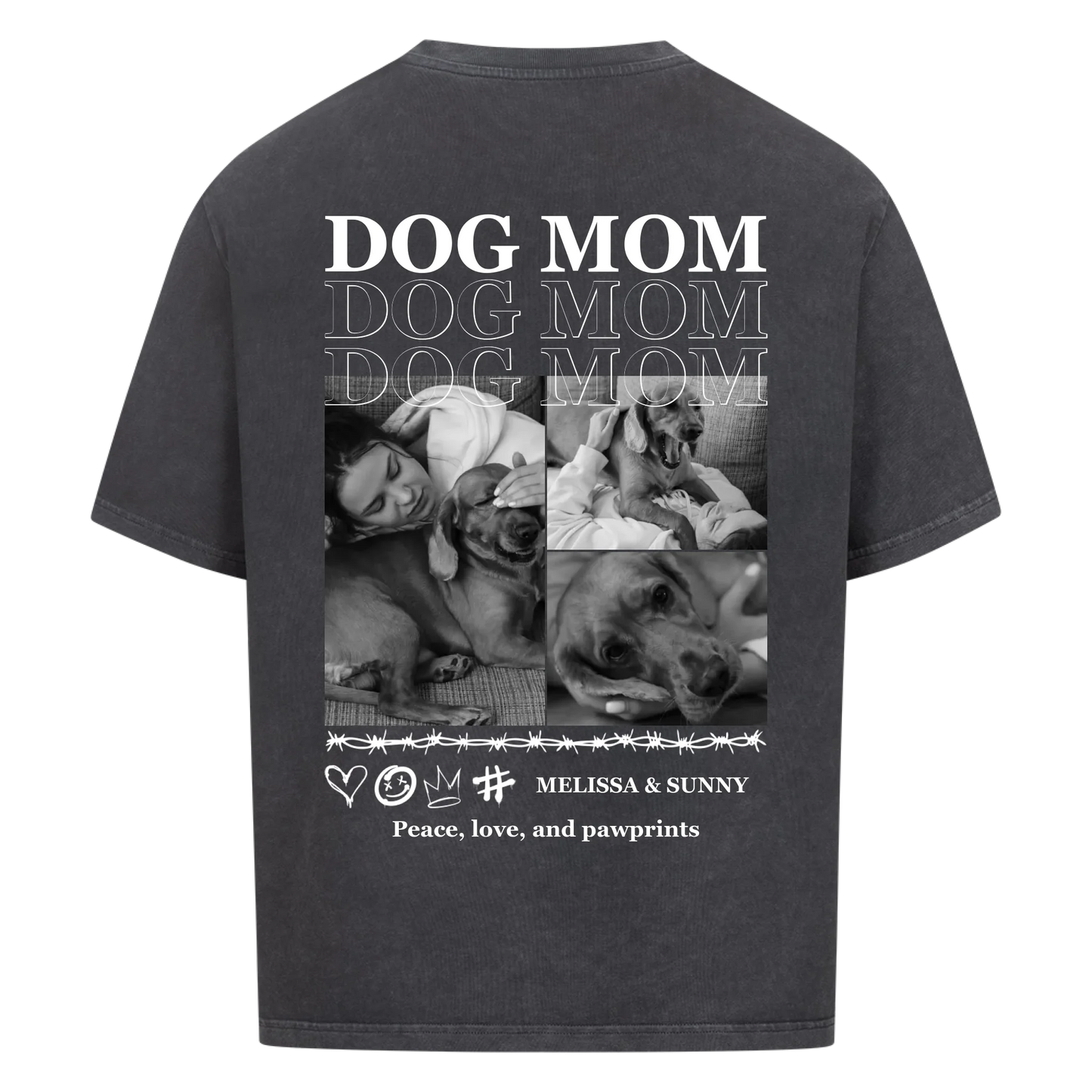 Personalisiertes T-Shirt - Mom/Dad V2