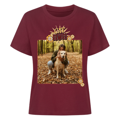 Personalisiertes T-Shirt - Flower Power
