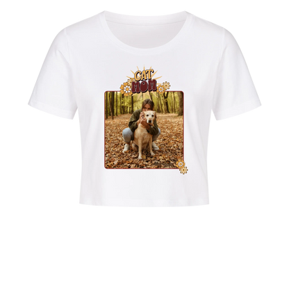 Personalisiertes T-Shirt - Flower Power